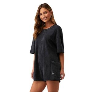 Free People Movement Hot Shot Tee Romper Size Small NWT